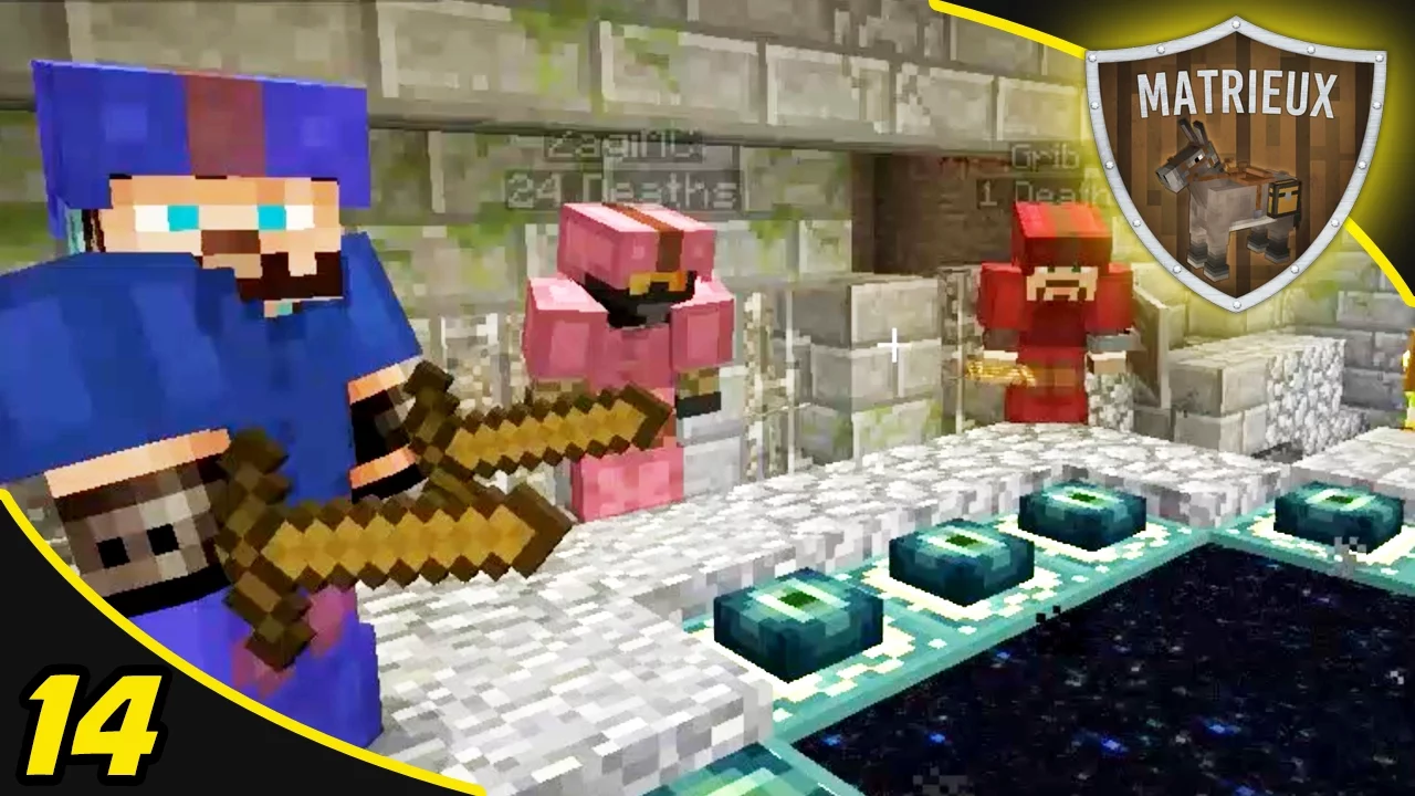 Dansk Minecraft :: Matrieux Nomaderne: EP14 - ENDER DRAGE
