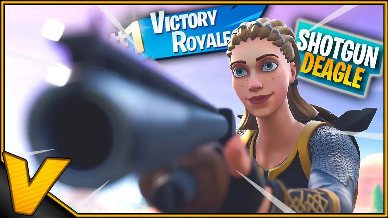 ULTIMATIVE COMBO WOMBO! *CHALLENGE: DEAGLE SHOTGUN* :: Fortnite Dansk