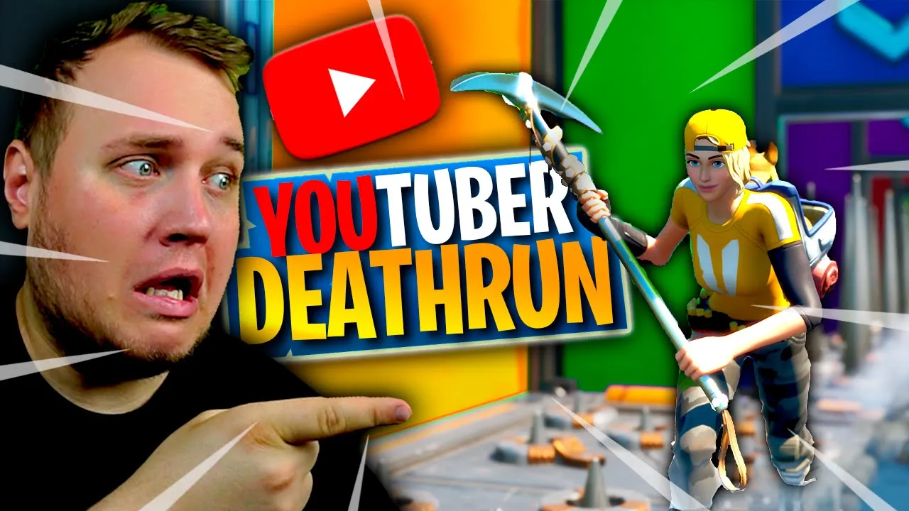 DEATHRUN, men det er for YOUTUBERE?! :: Fortnite Dansk