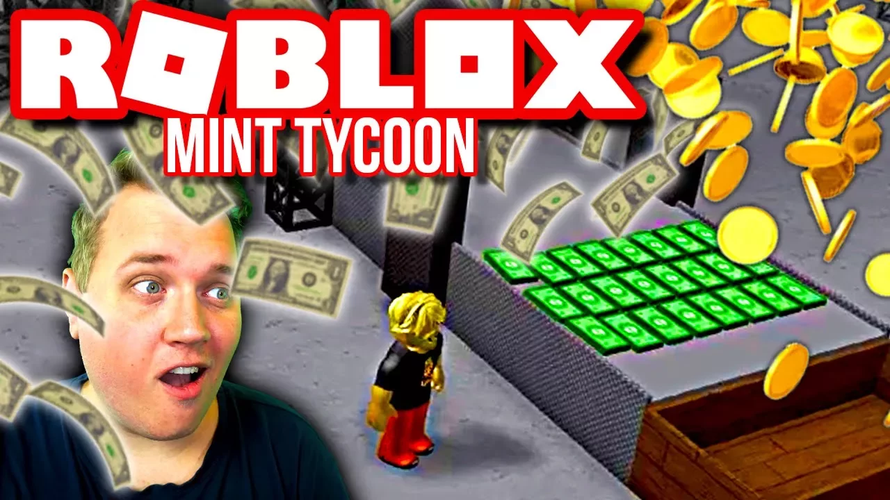 TRYKKER ROBUX OG SEDLER!  💵 :: Roblox Mint Tycoon Dansk - Ep. 5
