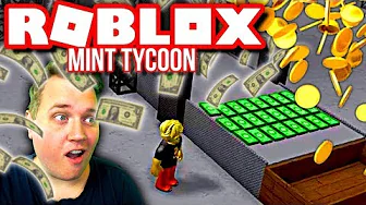 TRYKKER ROBUX OG SEDLER!  💵 :: Roblox Mint Tycoon Dansk - Ep. 5