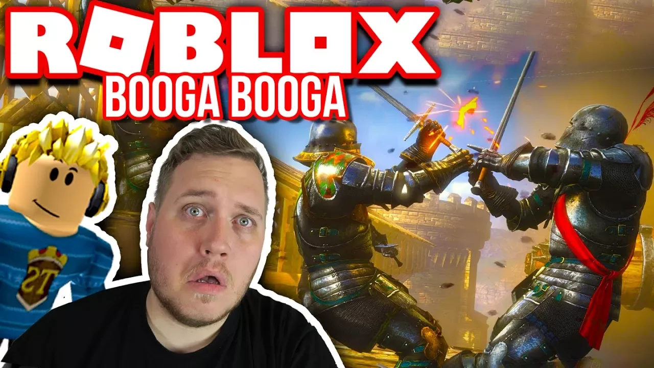 DEN STORE KAMP - BUER OG ARMBRØSTE! :: Booga Booga Ep. 5 - Dansk Roblox