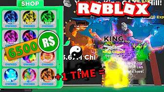 KØBTE ALT I SHOPPEN OG BEDSTE PETS🔥🤑 6500 ROBUX  :: Roblox Ninja Legends Dansk m. Vercinger