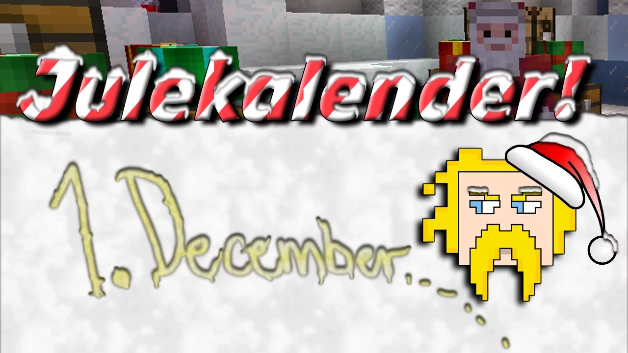 Dansk Minecraft :: Julekalender - 1. December - Julegaveræs på Freakyville