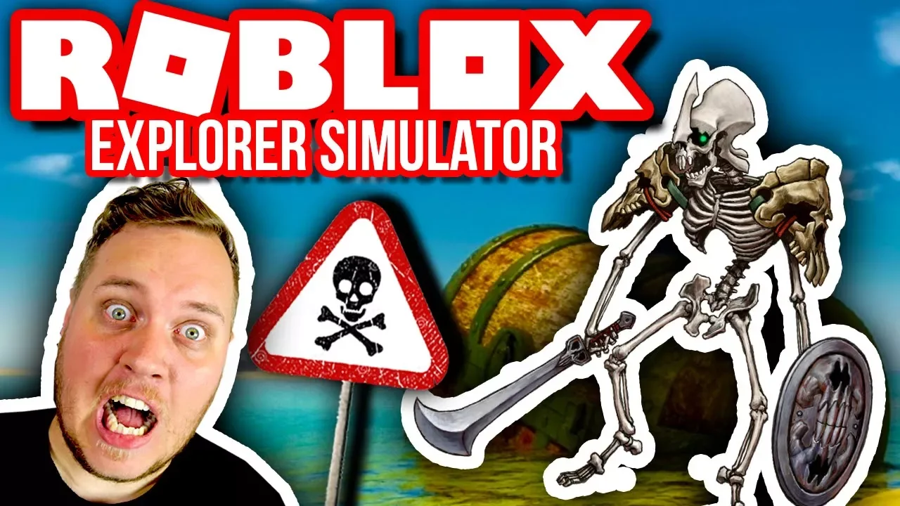 UDFORSKER EN TOMB! 👁⚠ :: Explorer Simulator Ep. 2  - Dansk Roblox