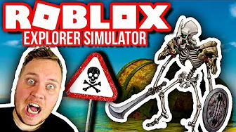 UDFORSKER EN TOMB! 👁⚠ :: Explorer Simulator Ep. 2  - Dansk Roblox