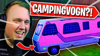GEMMER SIG MED CAMPINGVOGNEN! 😂 *PROP HUNT* :: Fortnite Dansk