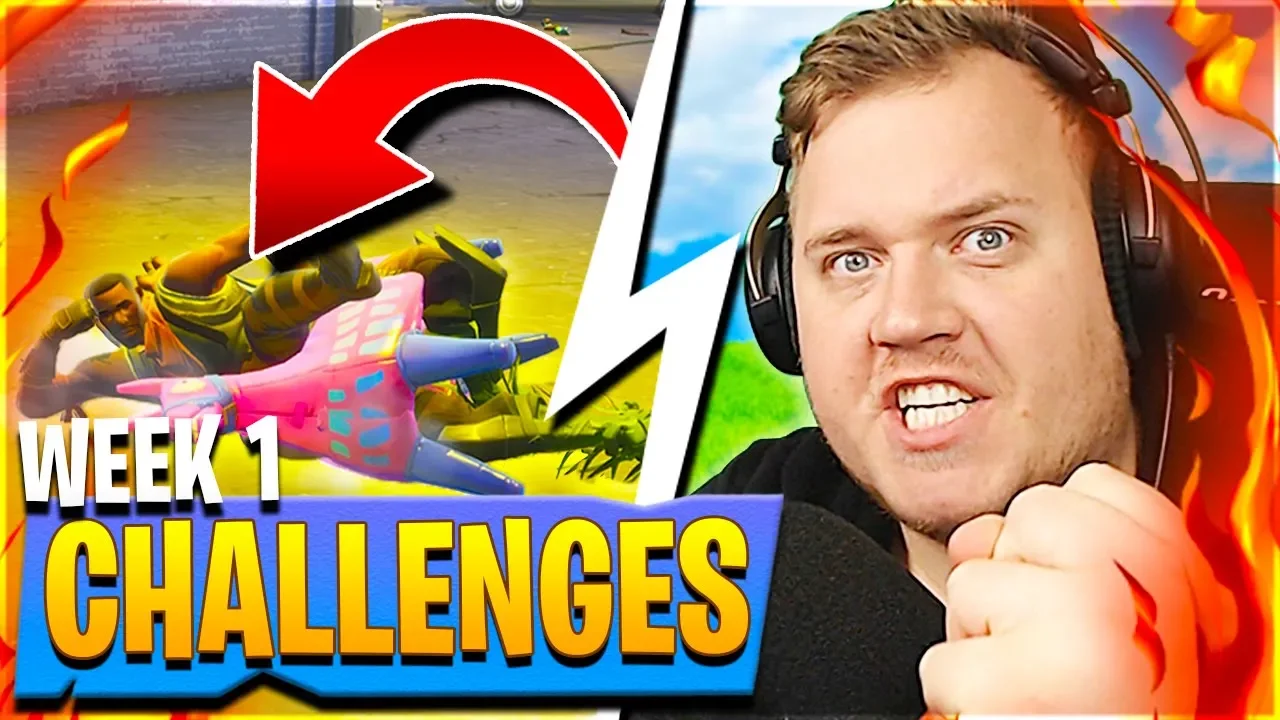 ER DET DE VILDESTE CHALLENGES i FORTNITE SÆSON 6?! *NEJ*