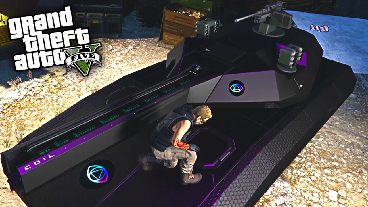 STJAL VILDESTE KAMPVOGN! :: GTA 5 Online Dansk