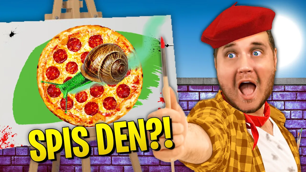 ALT vi tegner *SKAL på PIZZA!*