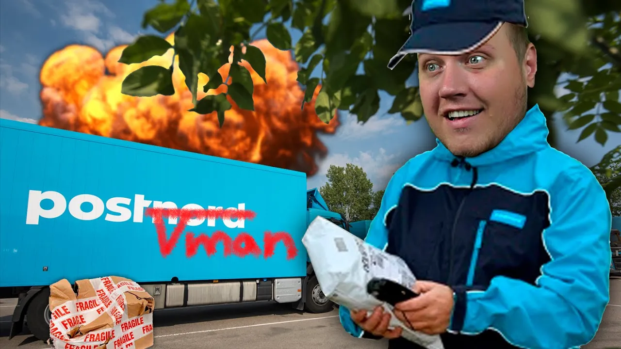 POSTMAND SIMULATOR?! m. ComKean & TortenSkjold :: Totally Reliable Delivery Service Dansk