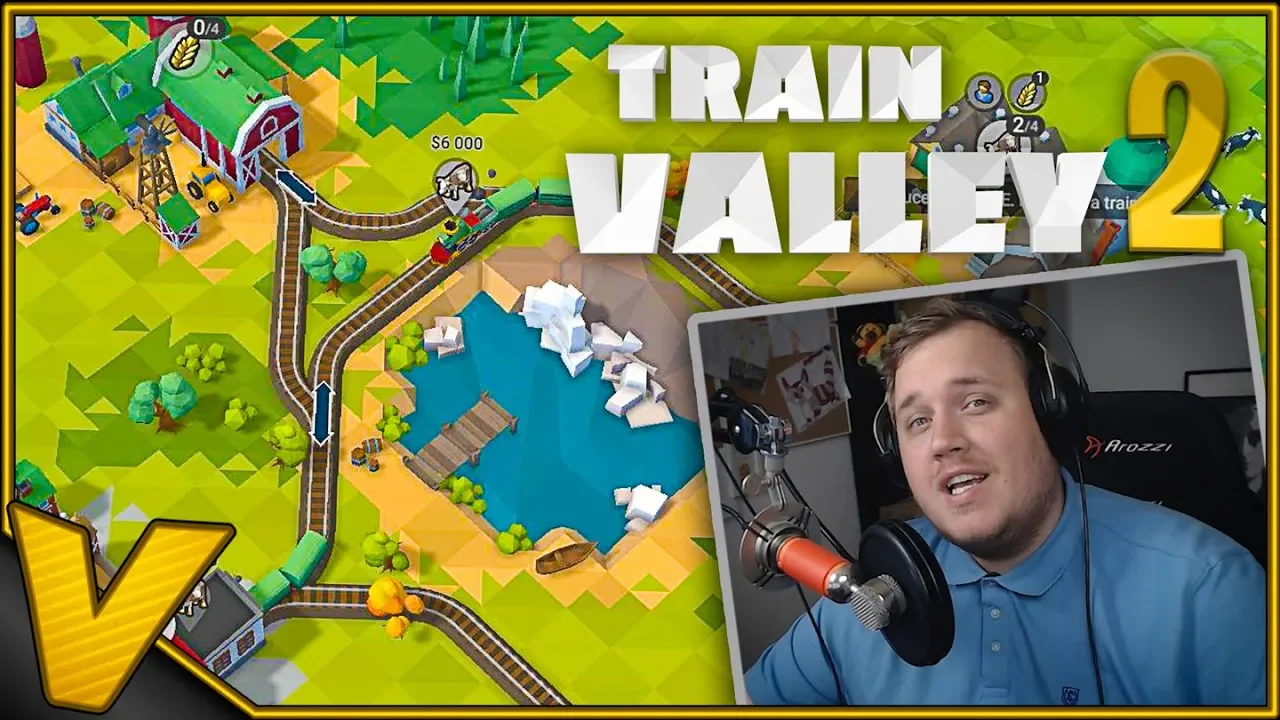 BEDSTE TOG KONDUKTØR?! :: Train Valley 2 Dansk
