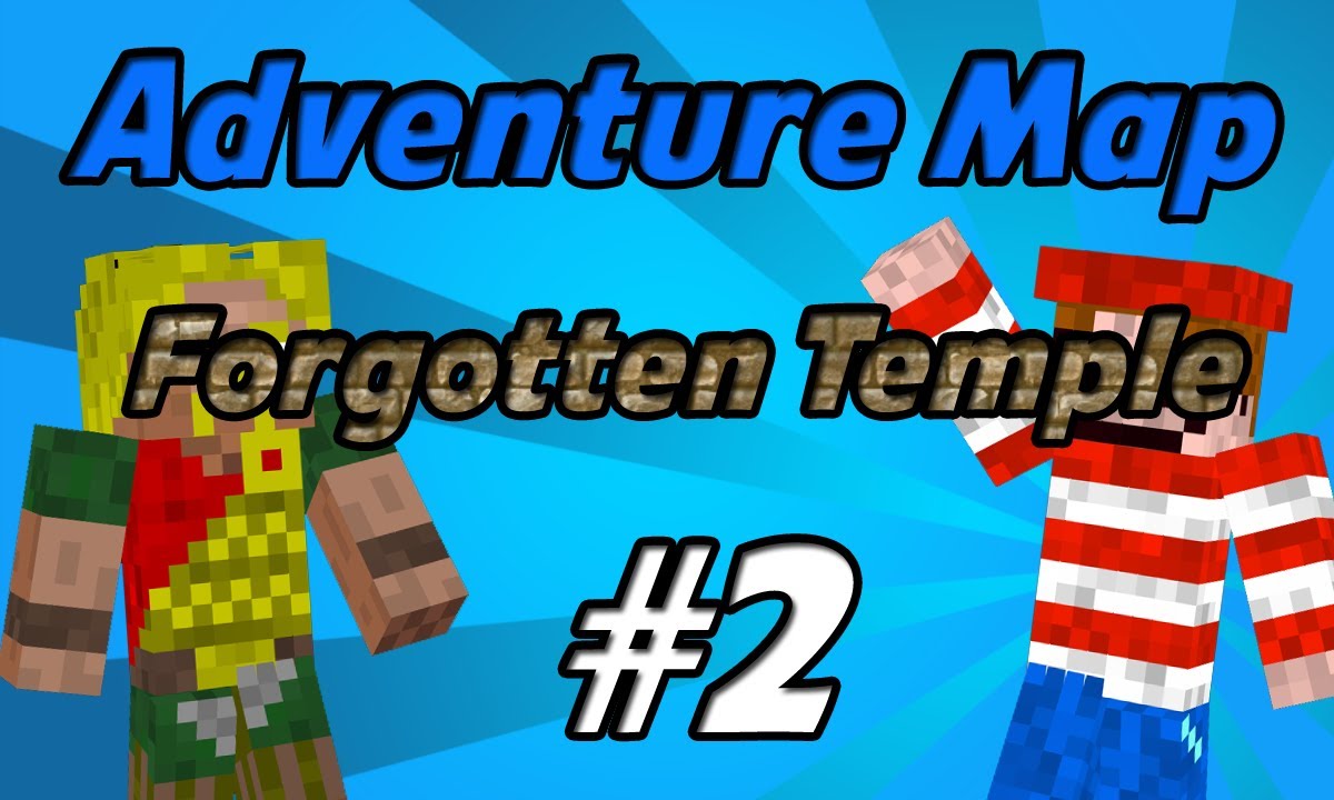 Minecraft - Adventure map: Forgotten Temple - Episode 2