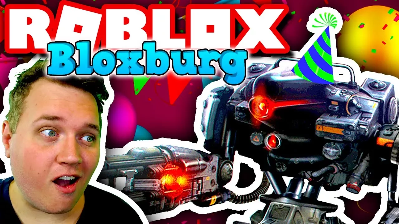 FEST MED EN ROBOT!  🎉 :: Bloxburg - Ep. 1 :: Vercinger i Roblox Dansk