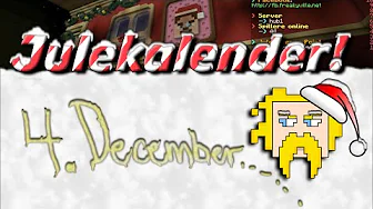 Dansk Minecraft :: Julekalender - 4. December - PARKOUR?!