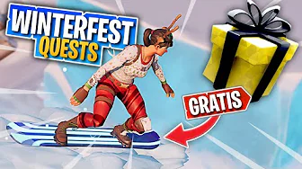 Sådan fik jeg en gratis SNOWBOARD GLIDER! :: Fortnite Dansk