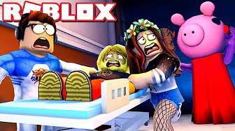 Vågner op på HOSPITALET med PIGGY EFTER OS! *NYT CHAPTER 6* :: Roblox Piggy Dansk