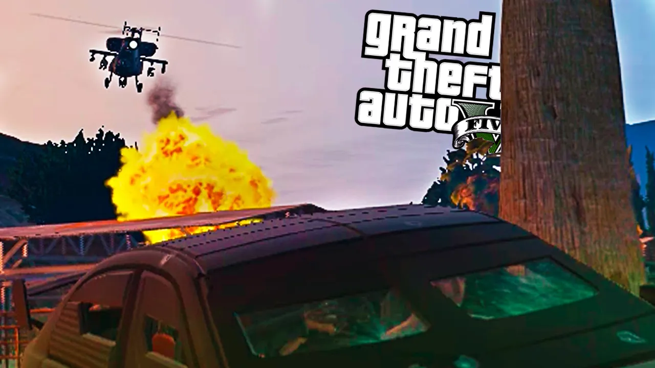 KAMP-HELIKOPTER?! :: GTA 5 ONLINE