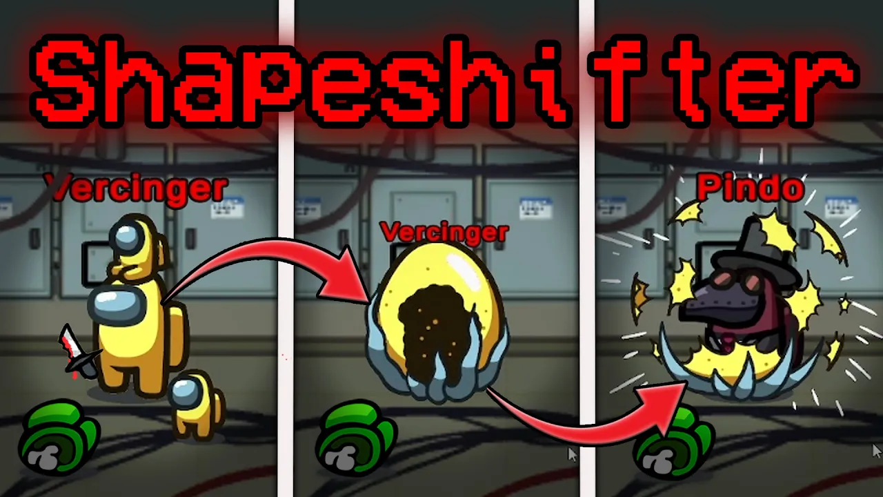 Sådan VINDER IMPOSTOR SHAPESHIFTER! *NYE ROLLER i AMONG US*