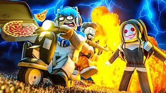 🍕 Hun gik *AMOK* over PIZZA?! 😡 *SCARY OBBY*