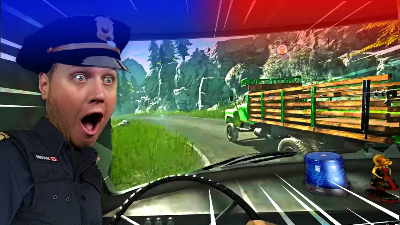 Politijagt: SMUGLER SMADRER IGENNEM AFSPÆRRING! 🚨 :: Contraband Police dansk