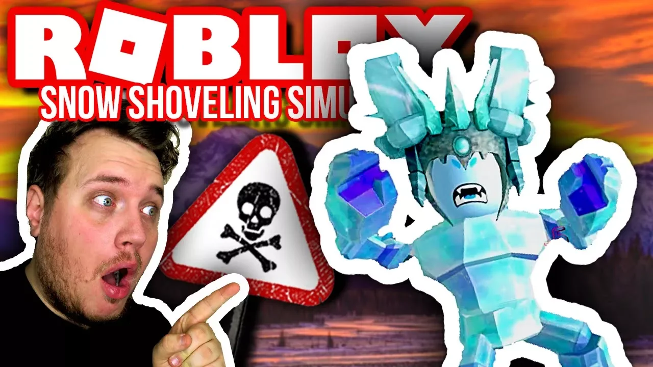 MIN FØRSTE IS BOSS! 🤑❄🤑 :: Snow Shoveling Simulator Ep. 8  - Dansk Roblox