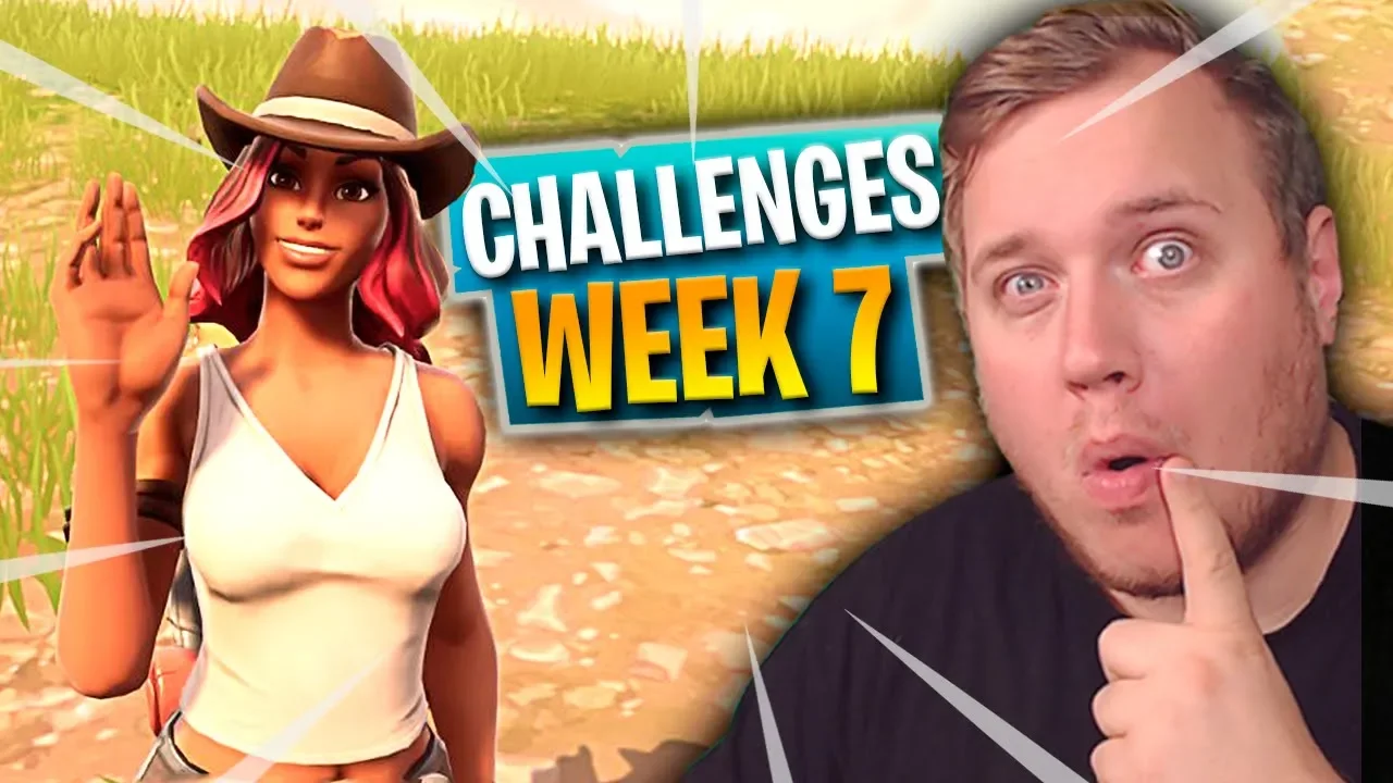 SOMMER-COWGIRL KLARER CHALLENGES *WEEK 7* :: Fortnite Dansk *13.500 VBUCKS GIVEAWAY*