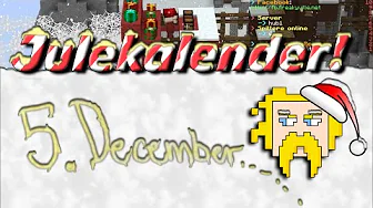 Dansk Minecraft :: Julekalender - 5. December - JULE-DROPPER!