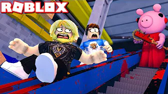 PIGGY vil MYRDE os på RULLETRAPPEN! *NYT CHAPTER 10* :: Roblox Piggy Dansk