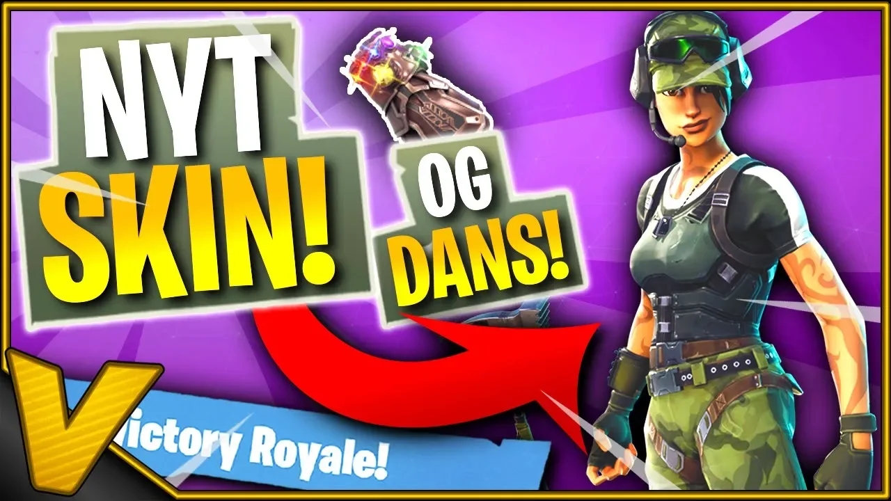 NYT PRIME SKIN - THANOS WINS! :: Fortnite Dansk (Stream Highlights)