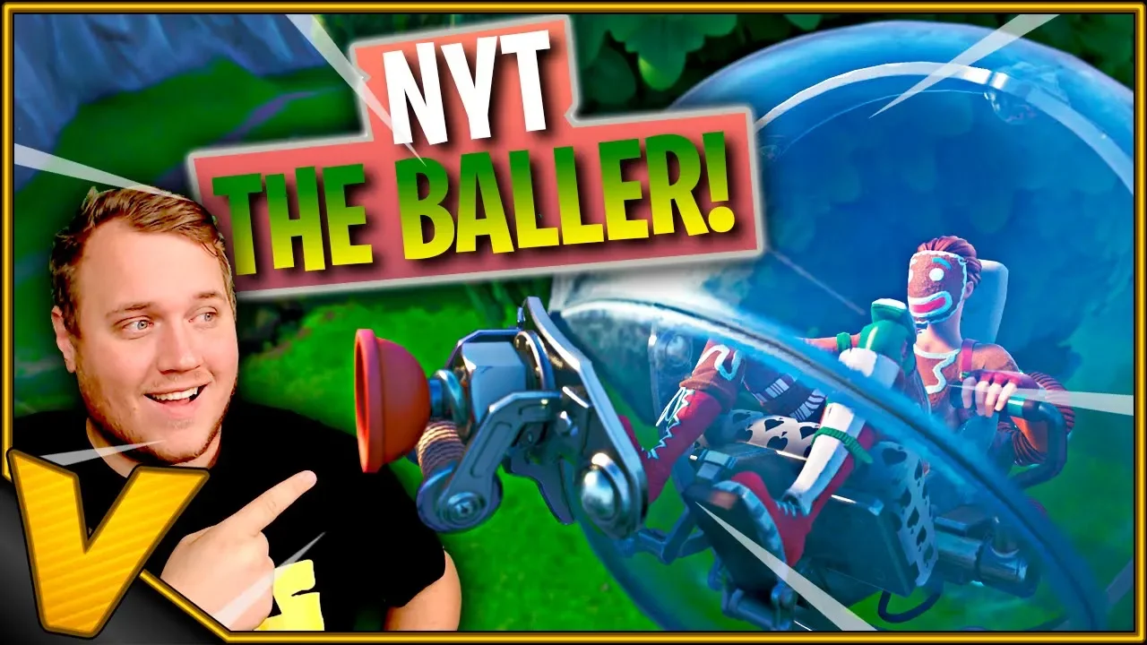 KAN MAN VINDE MED KUGLEN?! *NYT KØRETØJ* :: Fortnite Dansk