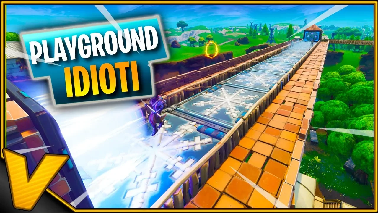FREM OG TILBAGE, RAM DEM - MED IS PÅ FØDDERNE! :: Dansk Fortnite Playground