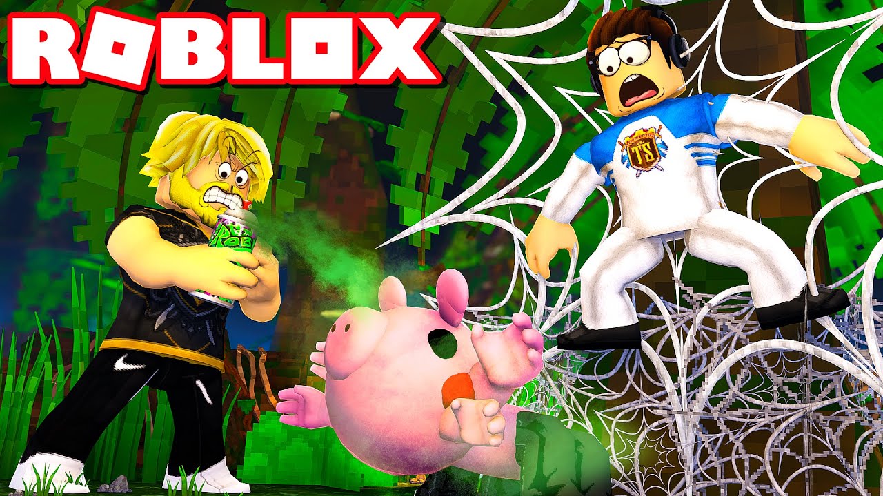 Jeg REDDER YouTuber fra KÆMPE EDDERKOP! :: Roblox Spider Dansk