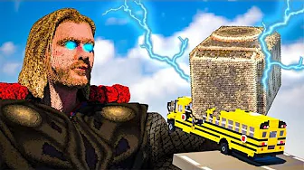 BILER vs. THOR :: TORDEN-GUDEN! 🌩