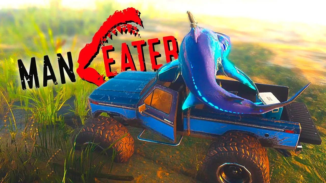 HVOR ER CHAUFFØREN?! *JEG ÅD HAM NOK* 🦈 :: Maneater Dansk #5