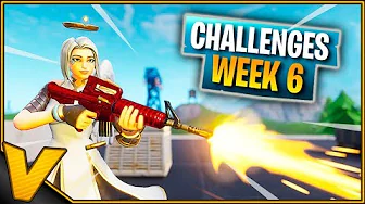 ENGEL MED VÅBEN KLARER CHALLENGES *WEEK 6* :: Fortnite Dansk
