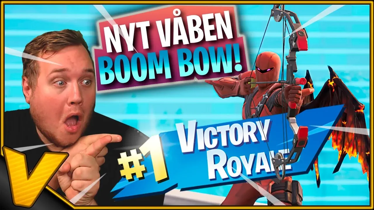 DOUBLE WIN MED *NY* BOOM BOW :: Fortnite Dansk