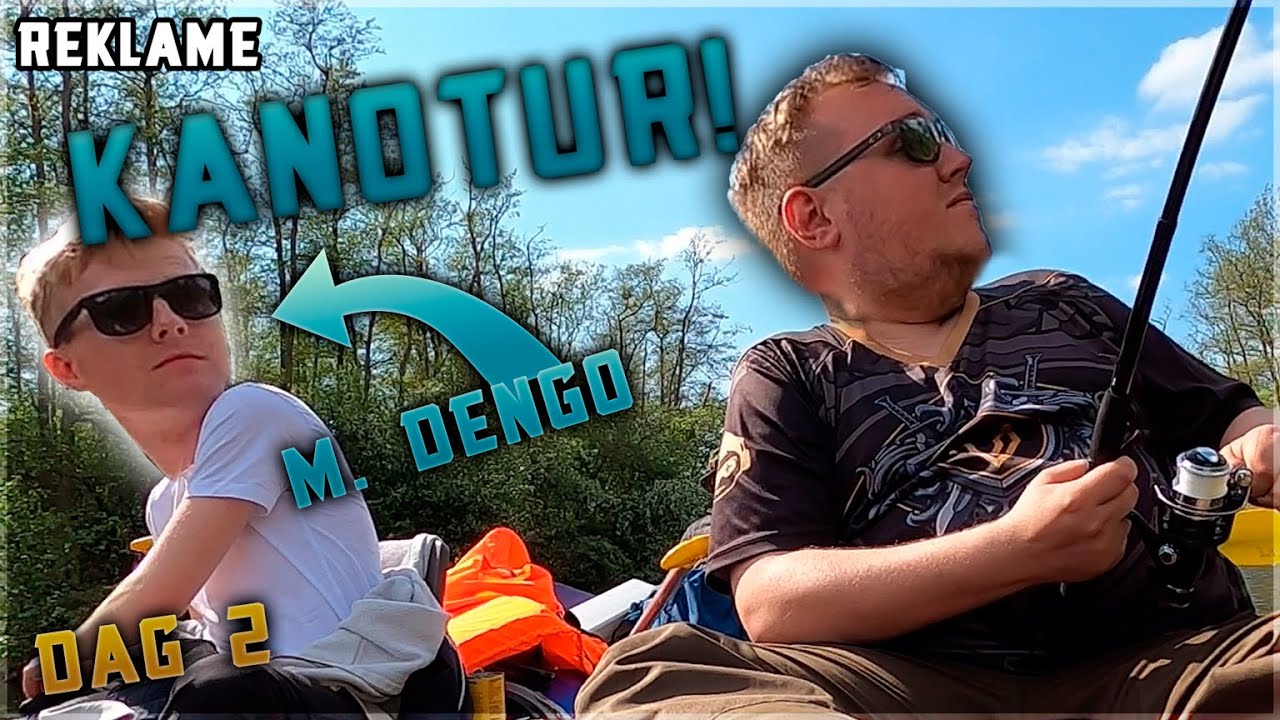 PAS PÅ hvad du får på KROGEN! 🦈 🎣 på kanotur Suså m. @DengoDK