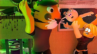 BRØD IND, men hun VILLE IKKE MED UD?! *CHAPTER 3* :: Roblox Piggy Book 2 Dansk