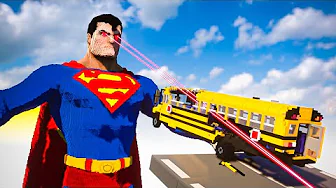 BILER vs. SUPERMAN :: LASER ØJNE! @DengoDK er med!