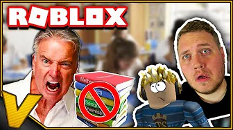 PJÆKKER FRA SKOLE - LÆREREN BLIVER SUR! :: Escape Obby Roblox Dansk