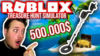METALDETEKTOREN ER DYR! 🏖🤑 :: Treasure Hunt Simulator Ep. 3  - Dansk Roblox