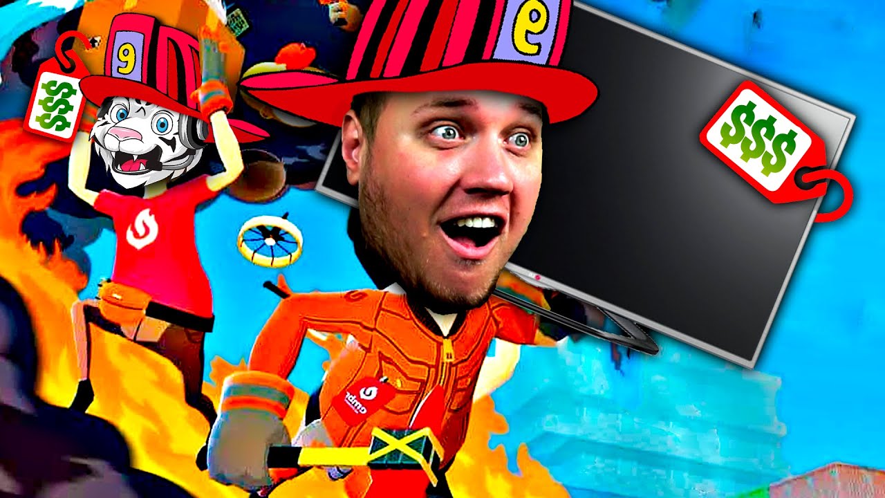 STJAL DE BRANDMÆND LIGE ET TV?! 🔥🚒  :: Embr Dansk