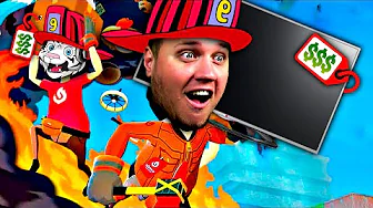 STJAL DE BRANDMÆND LIGE ET TV?! 🔥🚒  :: Embr Dansk