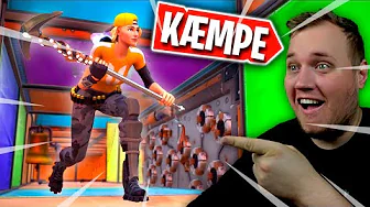 DEATHRUN, men vi er blevet KÆMPE! :: Fortnite Dansk