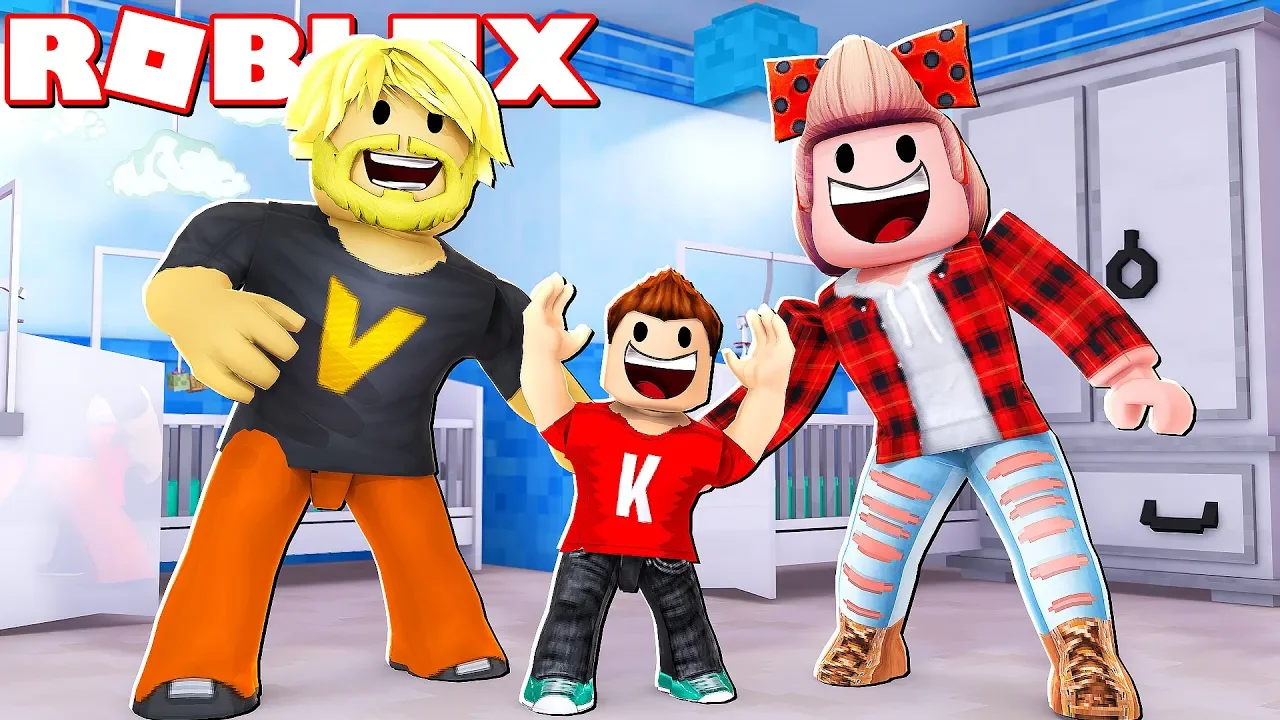 MØD MIN FAMILIE! *FEST HOS MIN SØN* :: Roblox Adopt Me! Dansk m. Vercinger