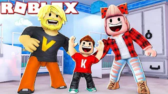 MØD MIN FAMILIE! *FEST HOS MIN SØN* :: Roblox Adopt Me! Dansk m. Vercinger