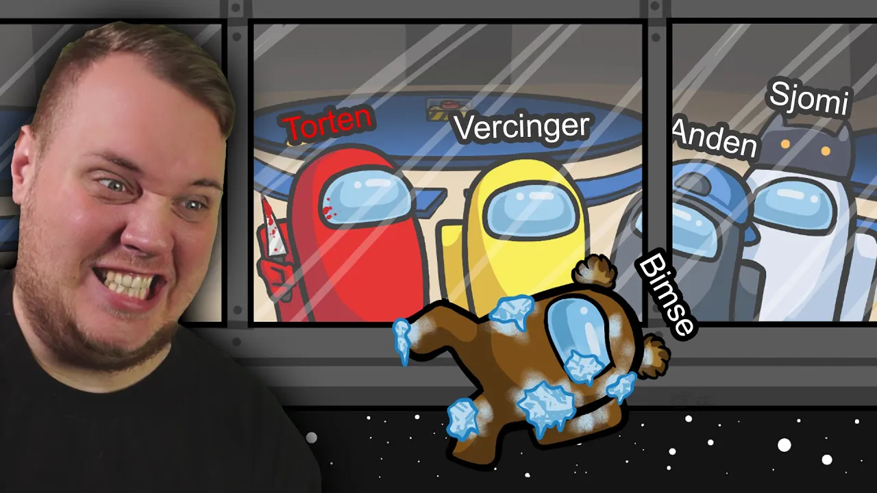 800 IQ SMIDER USKYLDIG UD SÅ VI VINDER! :: Among Us Dansk