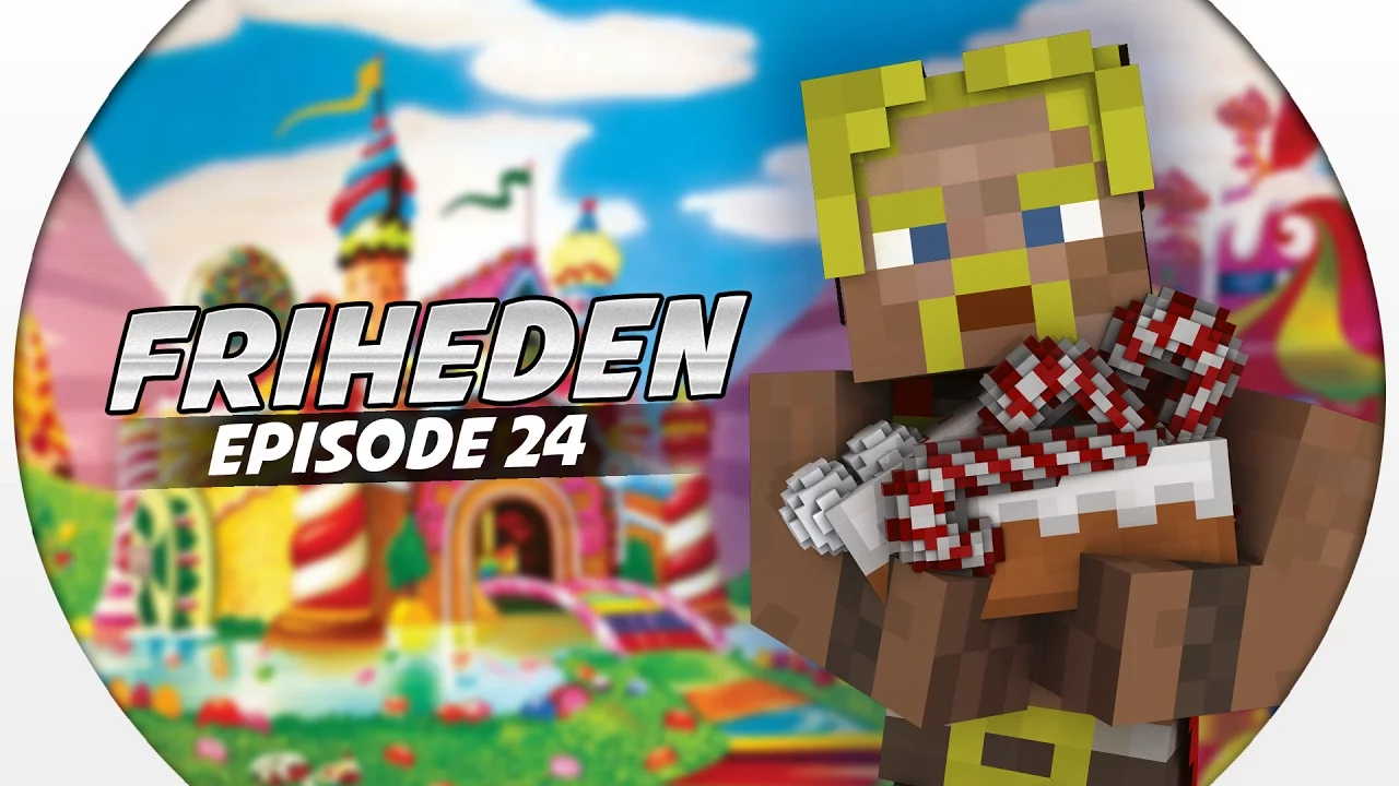 Dansk Minecraft :: Friheden: ZAGIS QUESTS I CANDYLAND #24