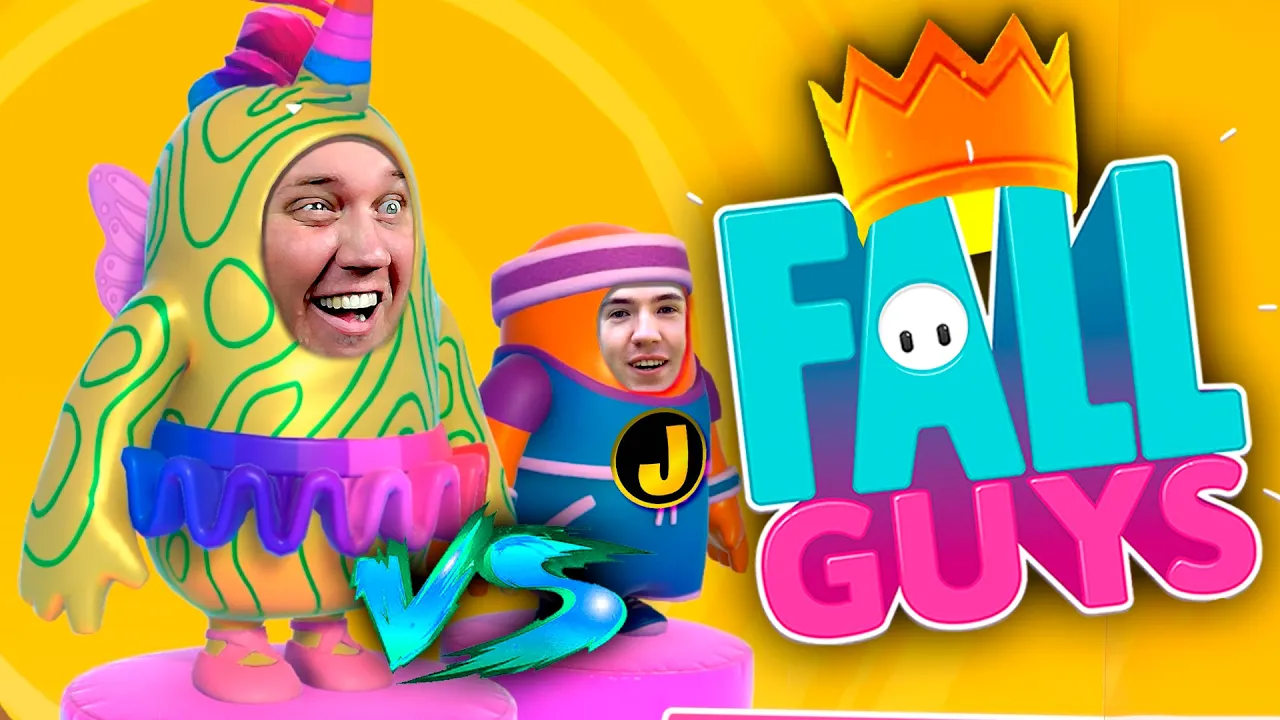 TIL FINALEN, SAMMEN! 😘 :: Fall Guys Dansk m. @GoldenJ